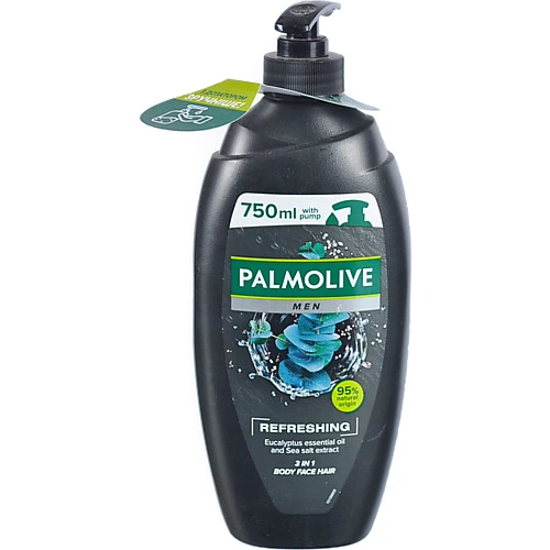 Гель д.душу Палмолів 750мл освіжаючий д.чоловік