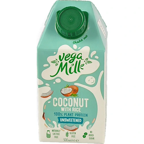 Напій кокосовий з рисом Vega Milk 500мл