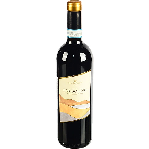 Вино Dacastello 0.75л 12.5% бардоліно червоне сухе  DOC