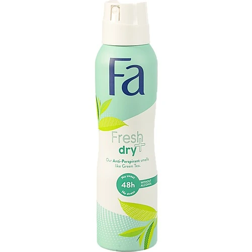 Антиперспірант Green Tea Fresh+Dry Fa 150мл