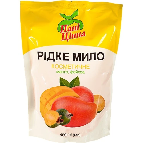Мило рідке Пані Цінна 460мл косметичне манго фейхоа