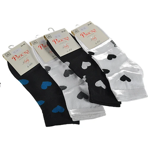 Шкарпетки Psocks жін. серце р36-40