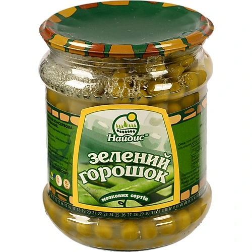 Горошок Найдіс 460 г с.б ско