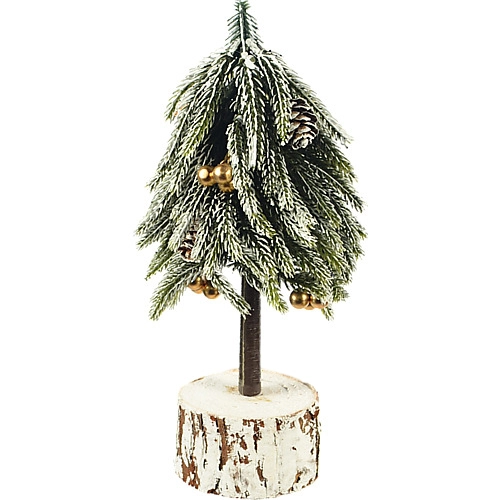 Декор новорічний Ялинка в горщику тип 5 23cm