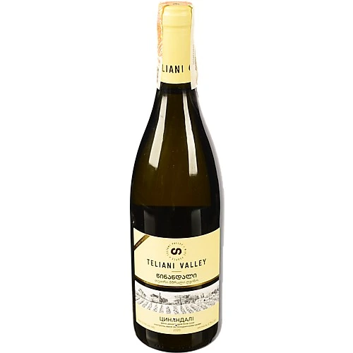 Вино Teliani Valley Цинандалі біле сухе 0.75л