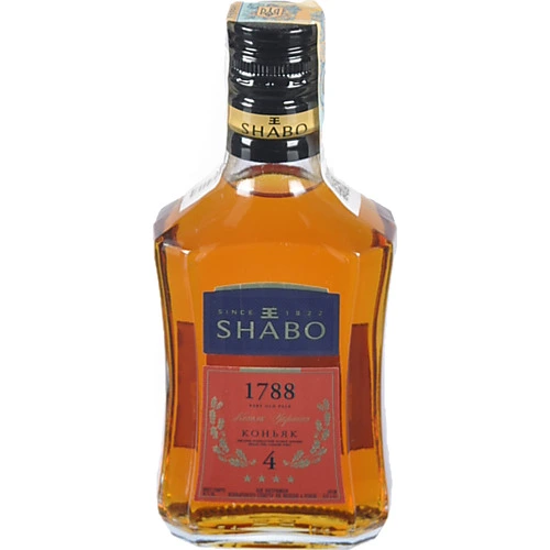 Коньяк Шабо 1788 4 зірки 0.25л