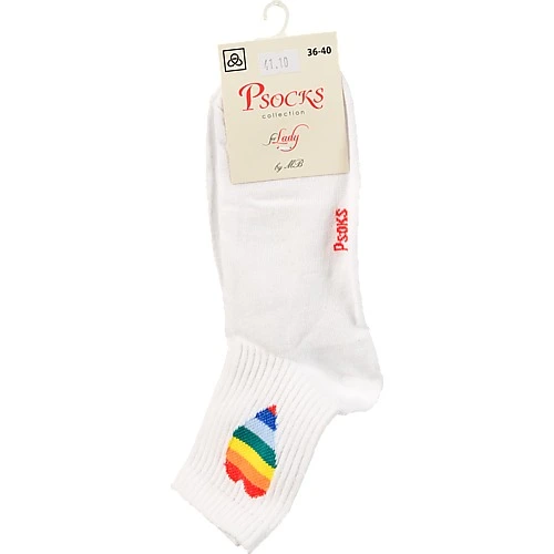 Шкарпетки жіночі Серце-Веселка