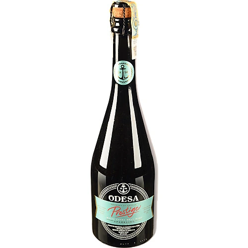 Вино ігристе 0.75л 10-13.5% біле екстра брют Odesa Prestige пл