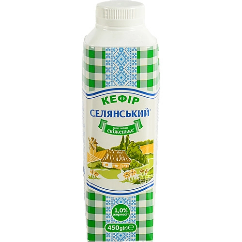 Кефір Селянський 1% 450г