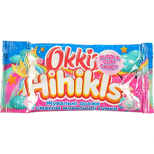 Драже Okki 25г hihikls buble gum