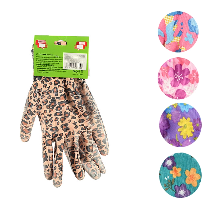 Робочі рукавички з поліуретановим покриттям - Асорті, Тип 2, Розмір М