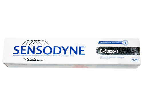 З.п Sensodyne 75мл відбілювальна