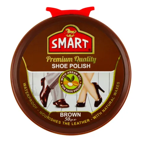 Крем-паста д/взуття Smart 50 мл коричнева