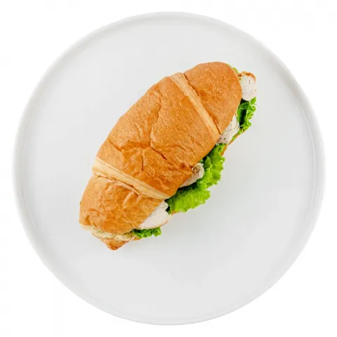 Круасан з курячим стейком 190 г   ЭКО