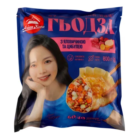 Гьодза Asian Xata 800 г з яловичиною та цибулею