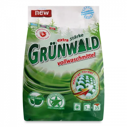 Порошок Grunwald 3 кг Універсальний Гірська Свіжість