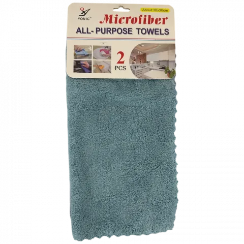 Серветка Yonic д/приб 2шт плюш  30х30см 58г 34842-52 И006