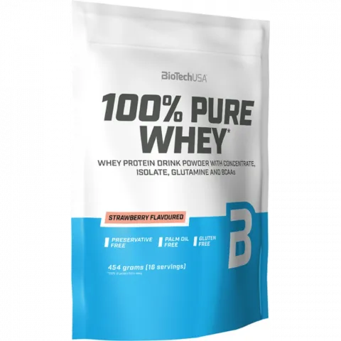 Протеїн Biotech USA 100 Pure Whey 454 г Strawberry