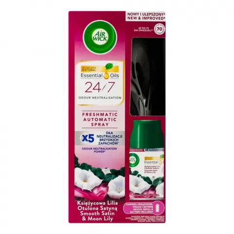 Набір Освіж. повітря Airwick Freshmatic автомат. Ніжність шовку та лілії