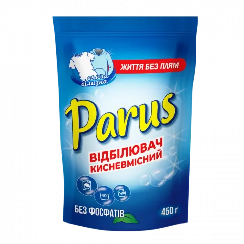 Відбілювач Парус 450 г д/білих тканин