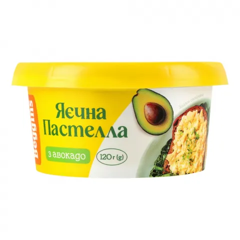 Паста з яйцем Beggins 120 г Яєчна пастелла з авокадо