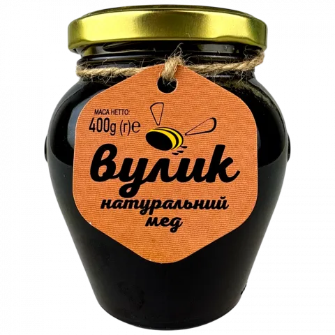Мед Вулик 400 г скл. гречаний