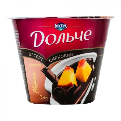 Десерт Дольче 200 г 3,4 Персик та шоколад
