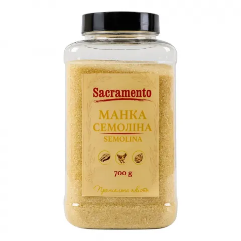 Крупа Sacramento Манна 700 г Семоліна
