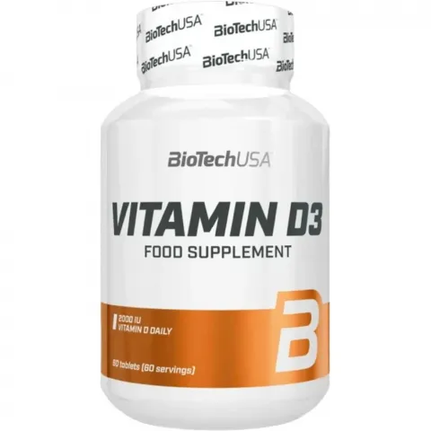 Вітаміни Biotech Vitamine D3 60 таб.