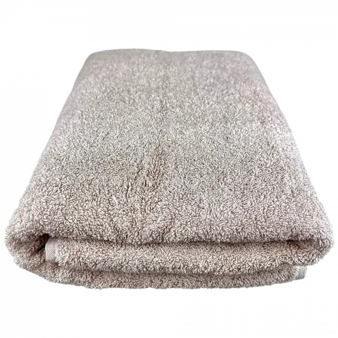 Рушник махровий DINA.ME MURSALIN 70х140 см 600 г/м2 Пастельний пергамент (Узбекистан) И547