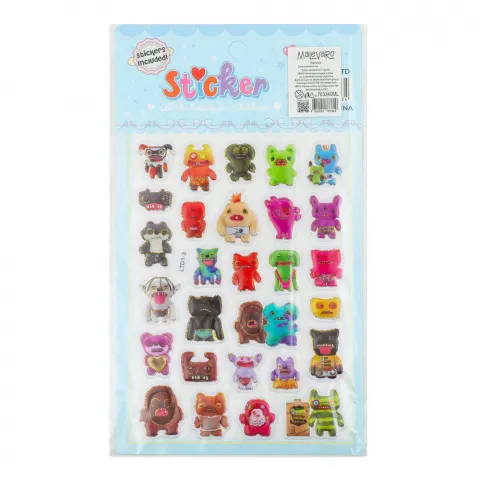 Наліпки дит. Маlevaro об`ємні 20 14х24 см