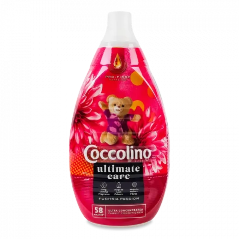 Ополіскувач Coccolino 870 мл Пристрасна фуксія