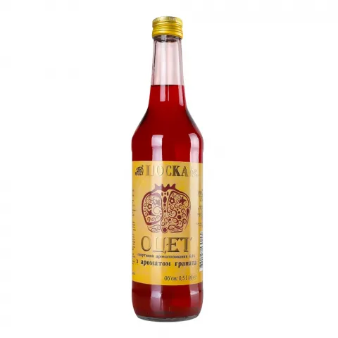 Оцет Поска 0,5 л скл. 6 Гранатовий