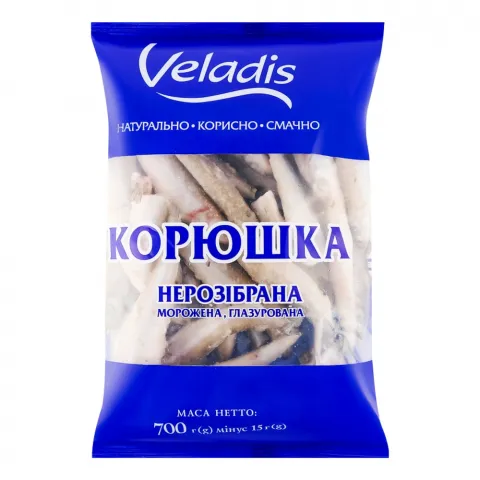 Риба Корюшка Veladis 700 г с/м в глазурі