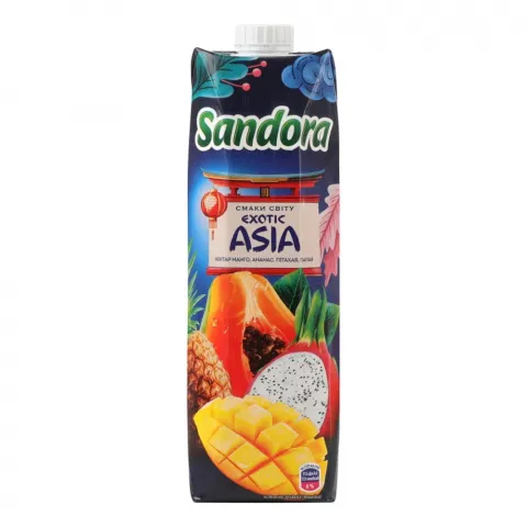 Сік Сандора 0,95 л Екзотична азія Папая-Манго-Питахайя