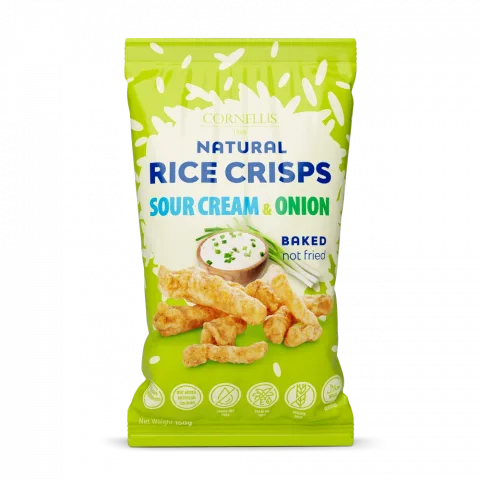 Рисовий снек КОРНЕЛЛІС зі смаком сметани,150г(Мальта)И614