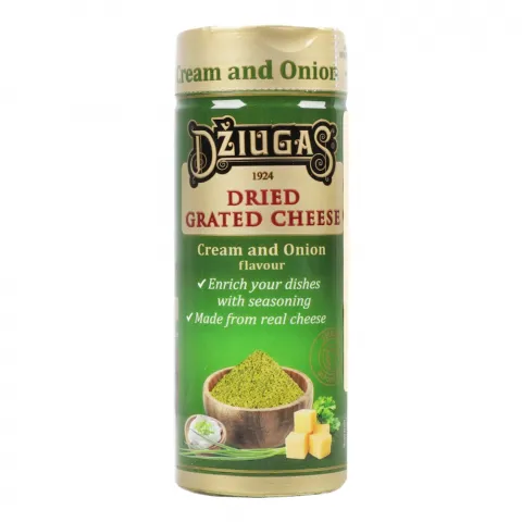 Сир сухий терт. Dziugas 80г 35 сметана та цибуля (Литва)