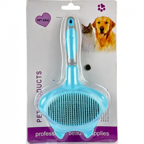 Щітка-пуходерка для котів вел. 20,5х11,5 см арт. 9401M И786