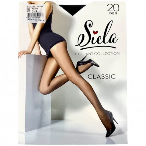 Колготи жін. Siela Classic 20 nero-2