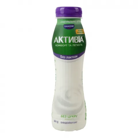 Біфідойогурт Активіа 0,9 260 г Натуральний б/лактозний