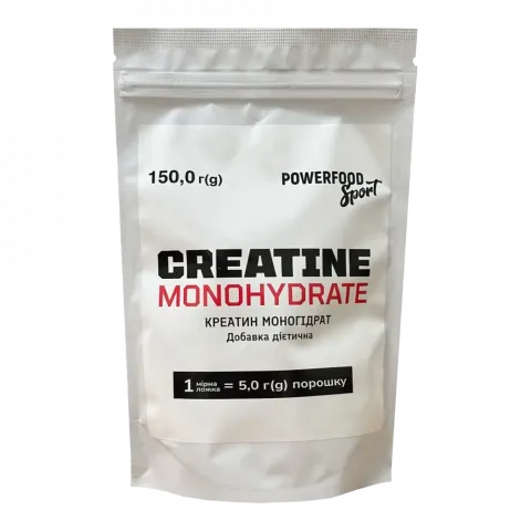 Добавка дієтична Powerfood Sport Креатин Моногідрат 150 г