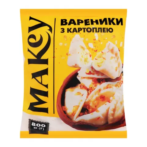 Вареники Макей 800 г з картоплею