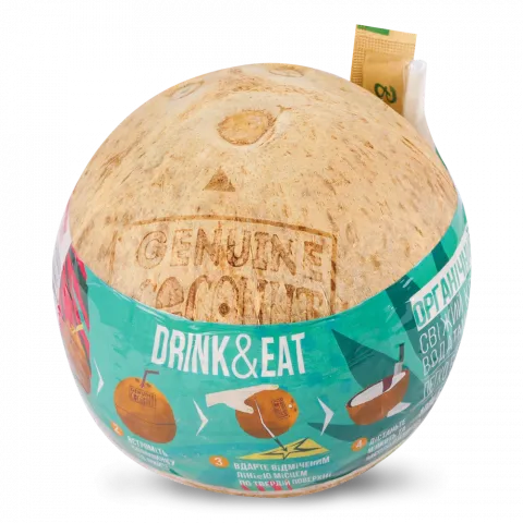 Кокос чищений питний (Наш імпорт) шт