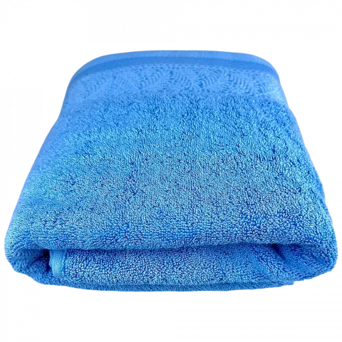 Рушник махровий DINA.ME QD-0496 70х140 см 550 г/м2 Джинсовий (Узбекистан) И649