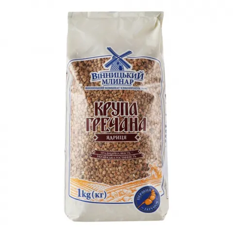 Крупа Винницький Млинар Гречана 1 кг
