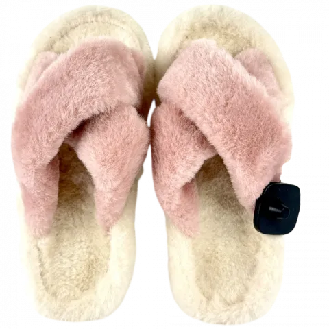 Взуття кімнатне жін відкрите хутро арт. 43076-3 И280