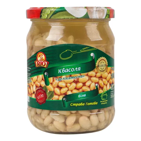 Конс Квасоля Ріо 480 г скл. Делікатесна