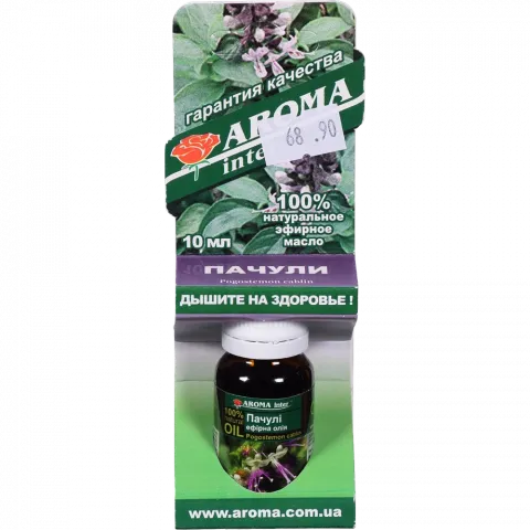 Еф. олія Арома Інтер 10 мл пачулі