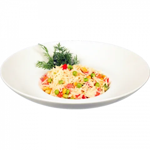 Рис з овочами ваг. Кулінар.