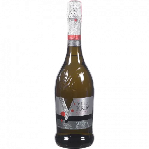 Вино ігристе Вілла UA Асті 0,75 л сол. біле